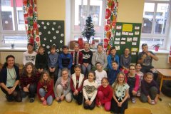 22. 12. 2017 Vánoční besídka - 5. třída